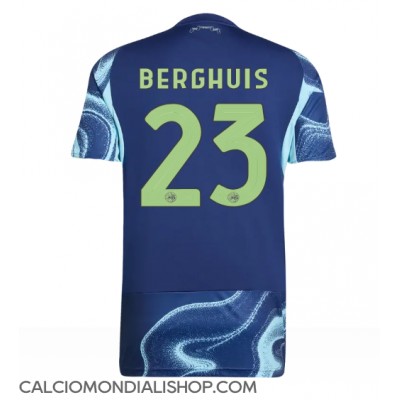 Maglie da calcio Ajax Steven Berghuis #23 Seconda Maglia 2025-26 Manica Corta Maglie da calcio Ajax Steven Berghuis #23 Seconda Maglia 2025-26 Manica Corta